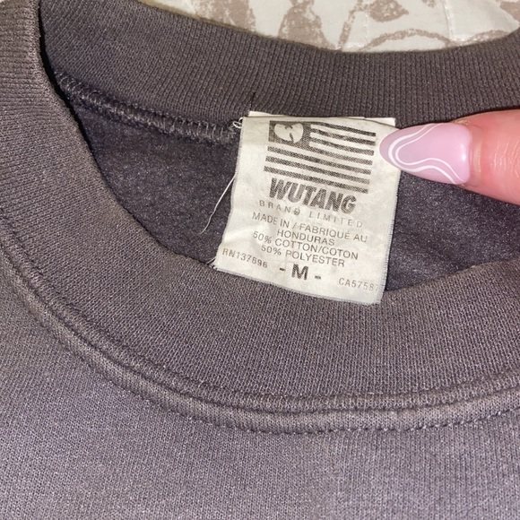 Wutang Grey Crewneck Sweater - Picture 4 of 5